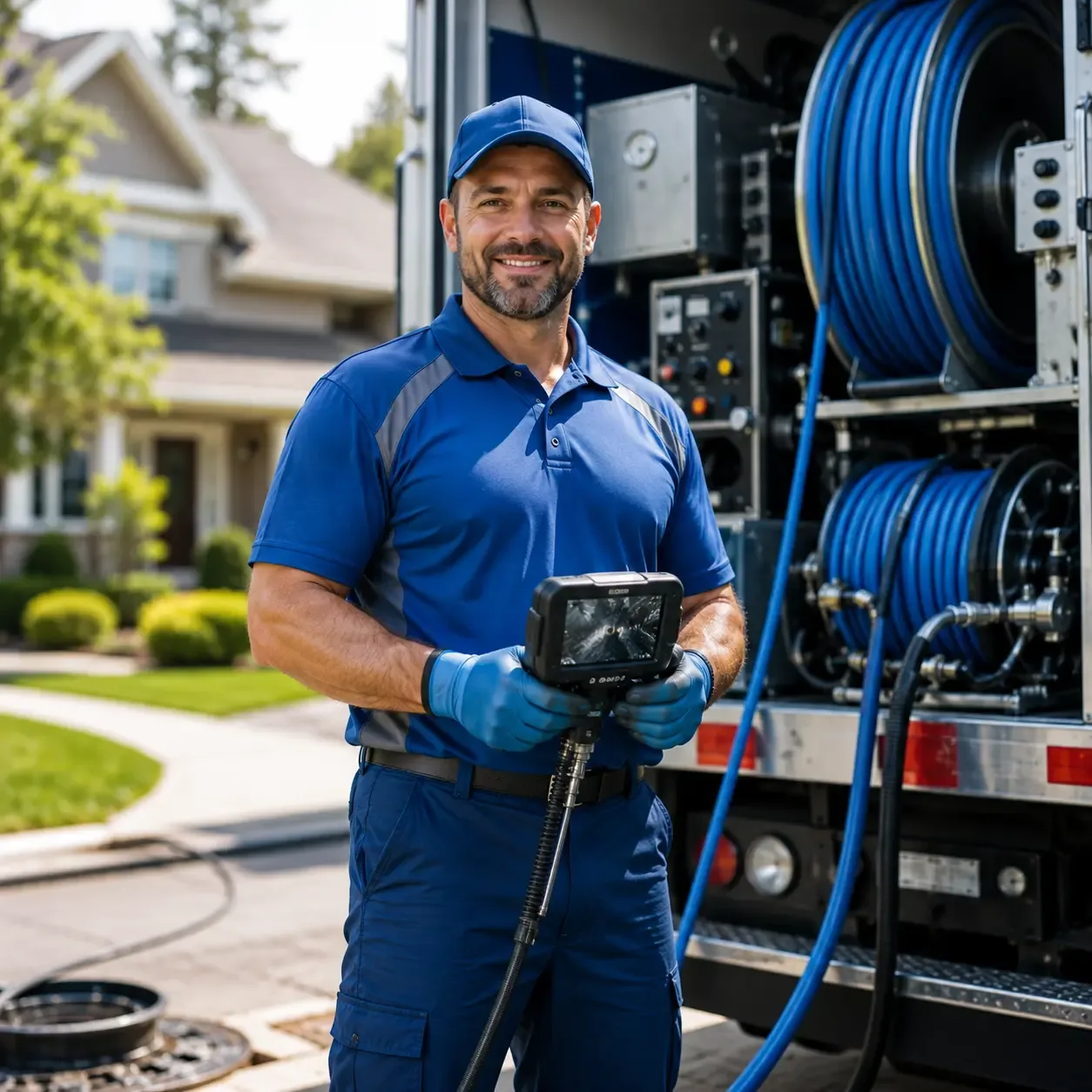 Local outdoor drain cleaning specialists in Hathaway Pines, CA